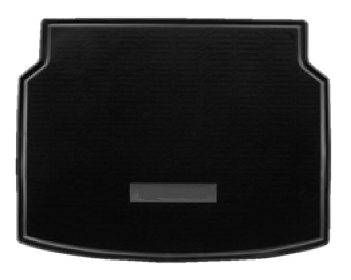 Коврик в багажное отделение комбинированный с вышивкой